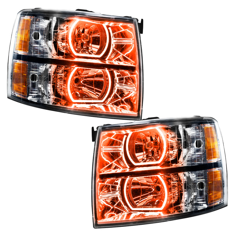 Oracle 07-13 Chevrolet Silverado SMD HL - Square - ColorSHIFT w/ BC1 Controller SEE WARRANTY - 8188-335