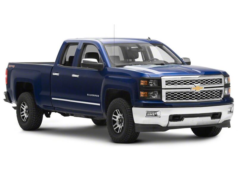 Raxiom 14-15 Chevrolet Silverado 1500 OE Style Headlights/ Black Trim- Black - Clear Lens - S169260 - close-up view 8