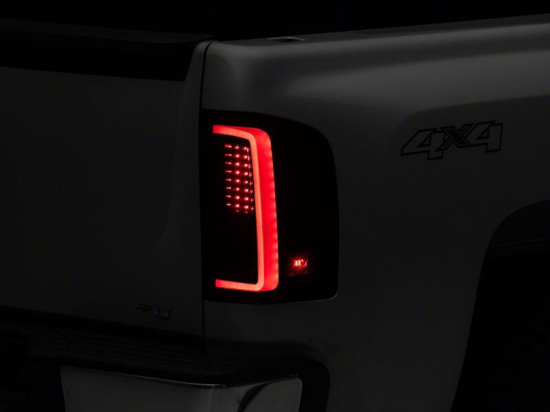 Raxiom 07-13 Chevrolet Silverado 1500 G2 LED Tail Lights- Black Housing- Smoked Lens - S112739 - close-up view 6
