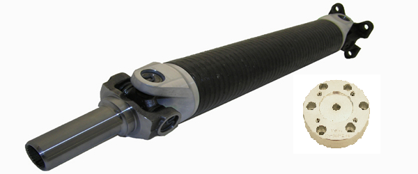 DSS Mitsubishi 1990-1994 Eclipse / Talon Carbon Fiber Heavy-Duty Driveshaft MISH1-HD25-C - 610018