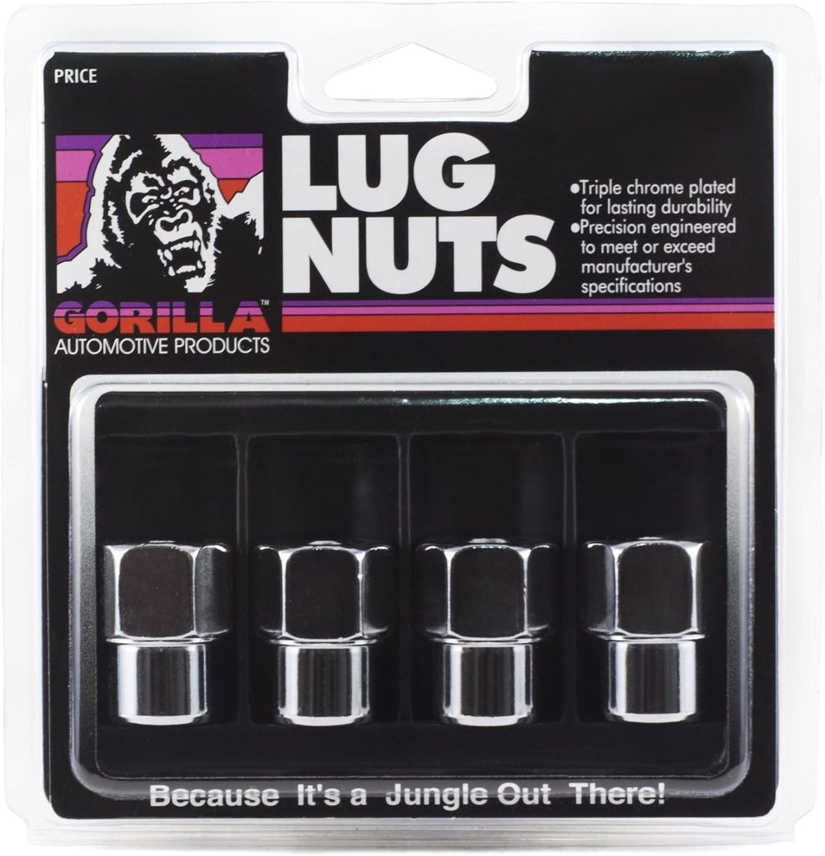 Gorilla Automotive - Std Mag OE Lug 13/16" 7/16 CHR Clam - 000000000000073077