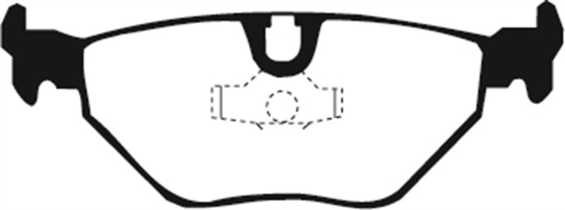 EBC 98-02 BMW Z3 3.2 (M-Coupe) Greenstuff Rear Brake Pads - DP2690