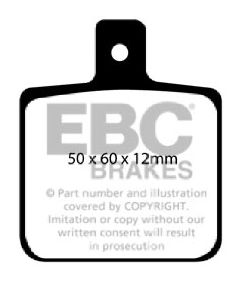 EBC Brakes Yellowstuff Performance Brake Pads - DP41144R
