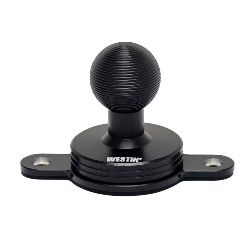 Westin Adventure Mount Accessory - 2 Hole 20mm/Ball Mount 47mm AMPS Compatible - 10-21015