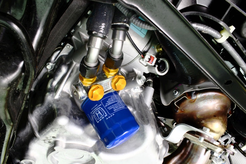 Perrin 17-19 Honda Civic Type R Oil Cooler Kit - PHP-OIL-100