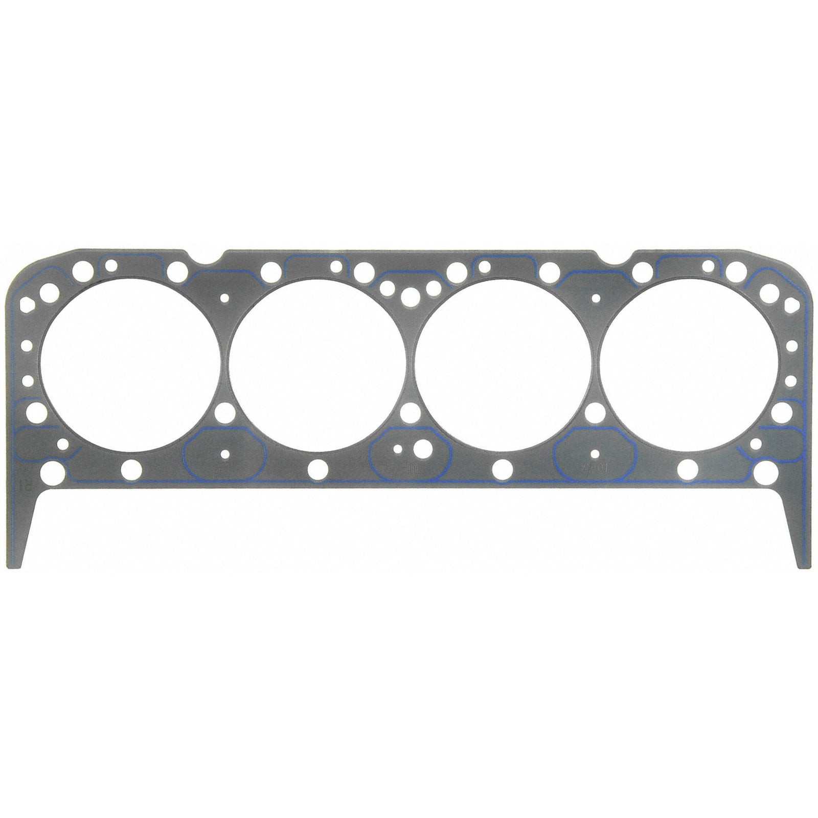 Fel-Pro 1043 Steel core laminate Engine Cylinder Head Gasket - front view