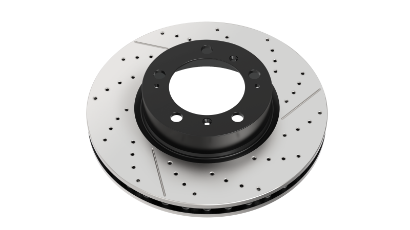 DBA 19-24 Mercedes-Benz CLA35 AMG Street Series OE Drilled Front Brake Rotor - DBA3470OEX