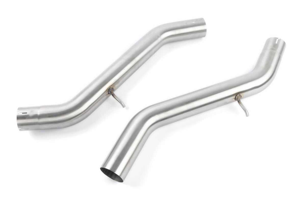 Dinan - Valved Axle-Back Exhaust - 2023-2026 BMW M2 - D660-0100-BLK