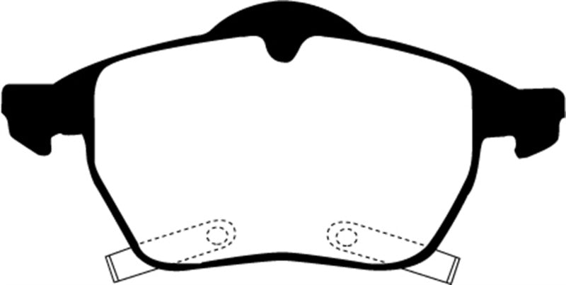 EBC 98 Saab 9-3 2.0 Turbo Greenstuff Front Brake Pads - DP21187