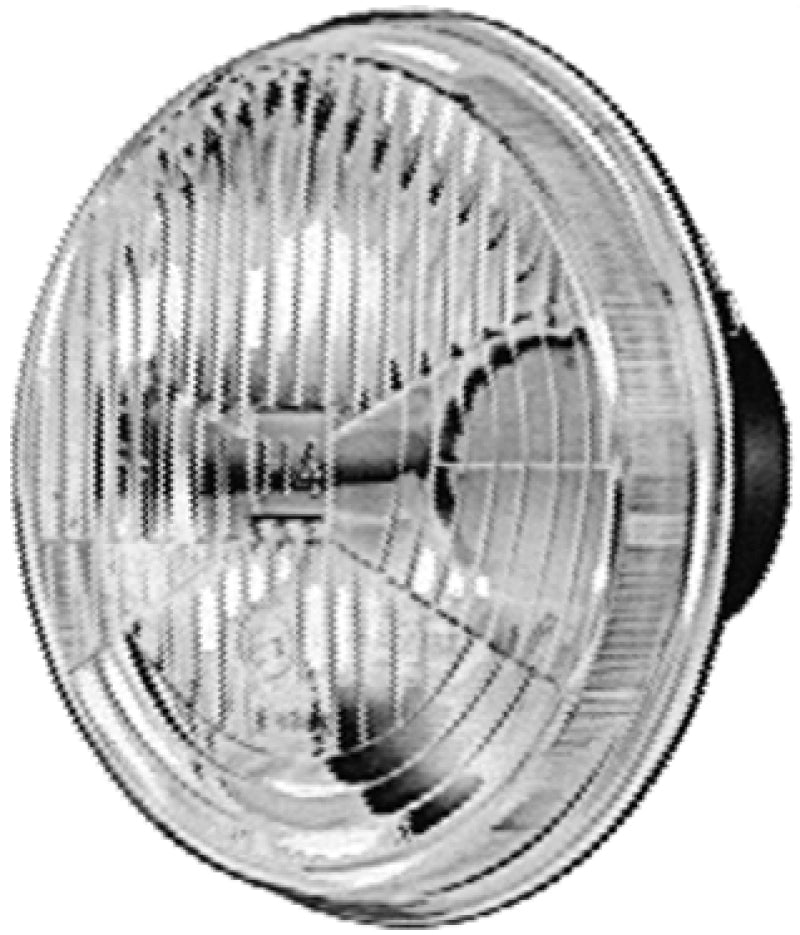 Hella Vision Plus 5-3/4in Round Conversion Headlamp High/Low Beam - Single Lamp - 002850871