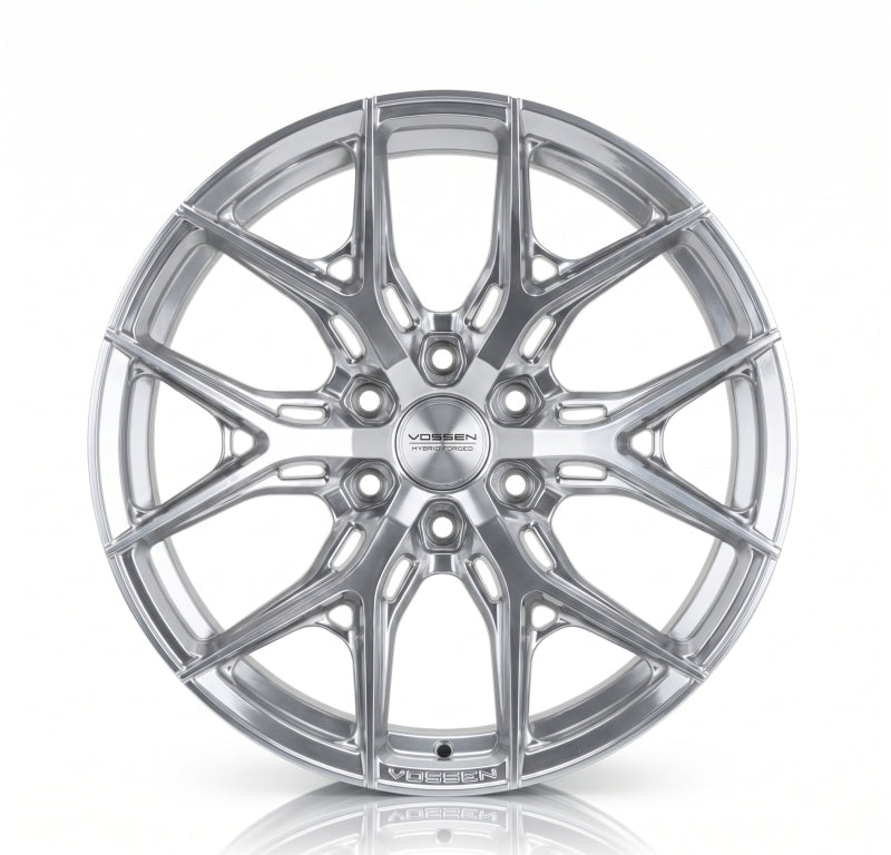 Vossen HF6-4 24X10 / 8X180 / ET15 / DEEP / 124.3 - Silver Polished - HF64-4Z47-SP