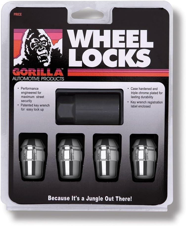 Gorilla Automotive - Car Dlr Lock Acorn 14-1.50 13/16" CHR - 71641NB-K26