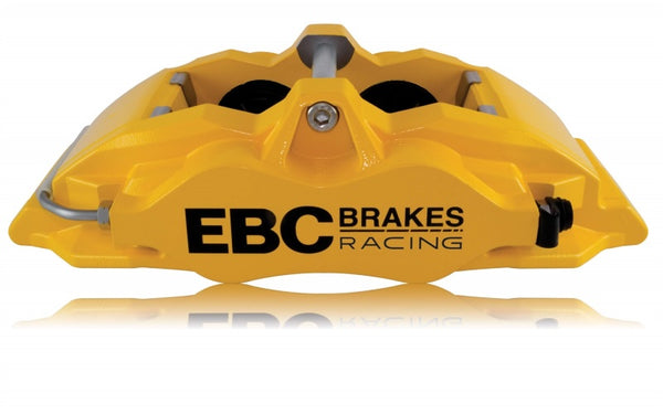 EBC Racing 92-00 BMW M3 (E36) Front Right Apollo-4 Yellow Caliper (for 355mm Rotor) - BC4104YEL-R for 1995-2006 BMW M3 - fron