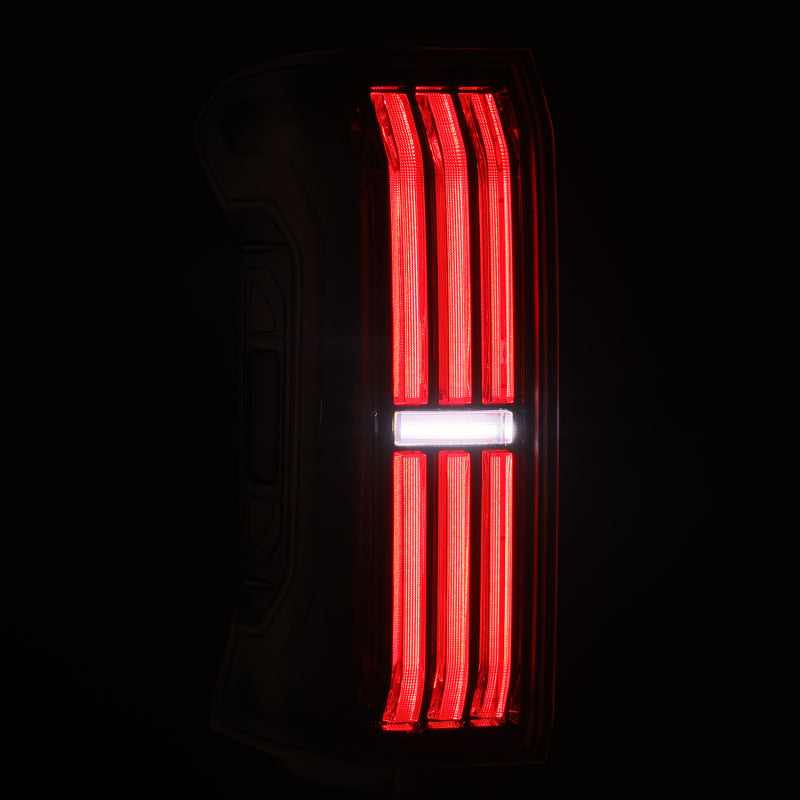 AlphaRex 24-25 Toyota Tacoma NOVA-Series LED Prismatic Tail Lights - Black - 679020