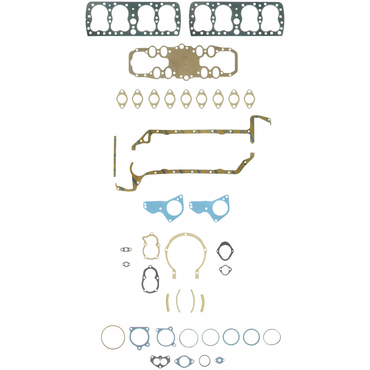 Fel-Pro FS 7283 B Engine Gasket Set - FS7283B - front view