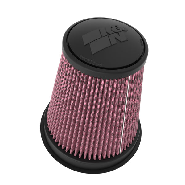 K&N Universal Air Filter 5In FLG 8-1/2In B - 5in T - 9-1/2in H GEN 3 - RU-5301 by K&N Engineering - front view