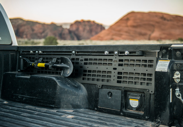 Cali Raised 05-23 Toyota Tacoma Bed Molle System For Bakflip Cover Only - Full Length Passenger Side - CR3108 - front view