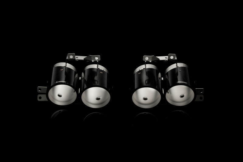 Akrapovic 09-14 Lamborghini Gallardo LP 550-2 Coupe Tail Pipe Set (Carbon) - TP-CT/7