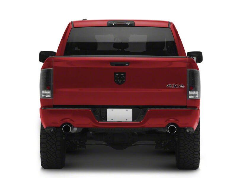 Raxiom 09-18 Dodge RAM 1500 LED Tail Lights- Black Housing- Clear Lens - R110154 - close-up view 8