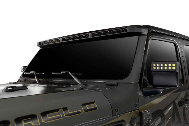 Oracle Jeep Wrangler JL/Gladiator JT Integrated Windhsiled LED Light Bar System - 5917-023
