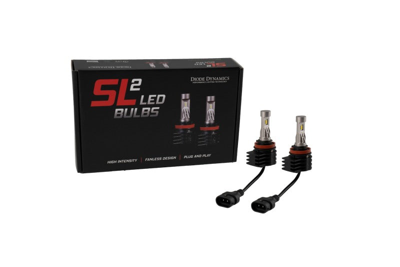 Diode Dynamics H11/H8/H9 White SL2 LED Bulbs (pair) - DD0467P