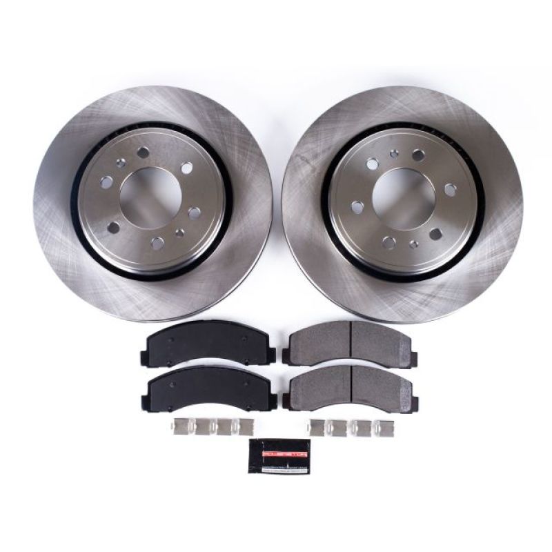 Power Stop 10-18 Ford Expedition Front Autospecialty Brake Kit - KOE3167 for 2010-2022 Lincoln Navigator - front view