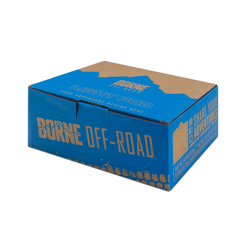 Borne Off-Road 21+ Bronco Light Pods 2pc Ditch 3x3 Spot - BNLT-BR-21-DT2S