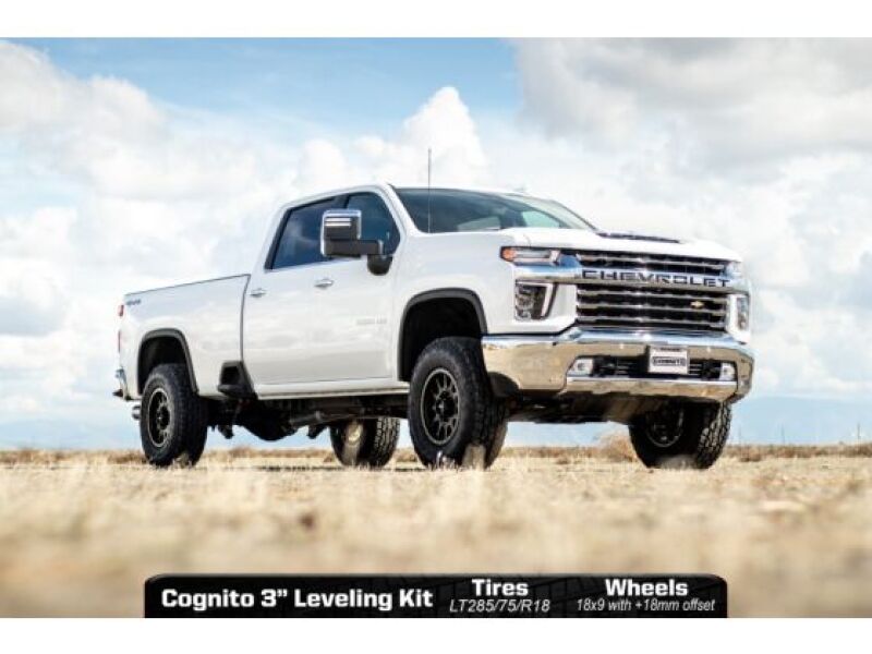 Cognito 20-24 Chevy/GMC Silv/Sierra 2500/3500 HD 2WD/4WD 3in Premier Leveling Kit w/ Fox PSRR 2.0 - 110-P0929