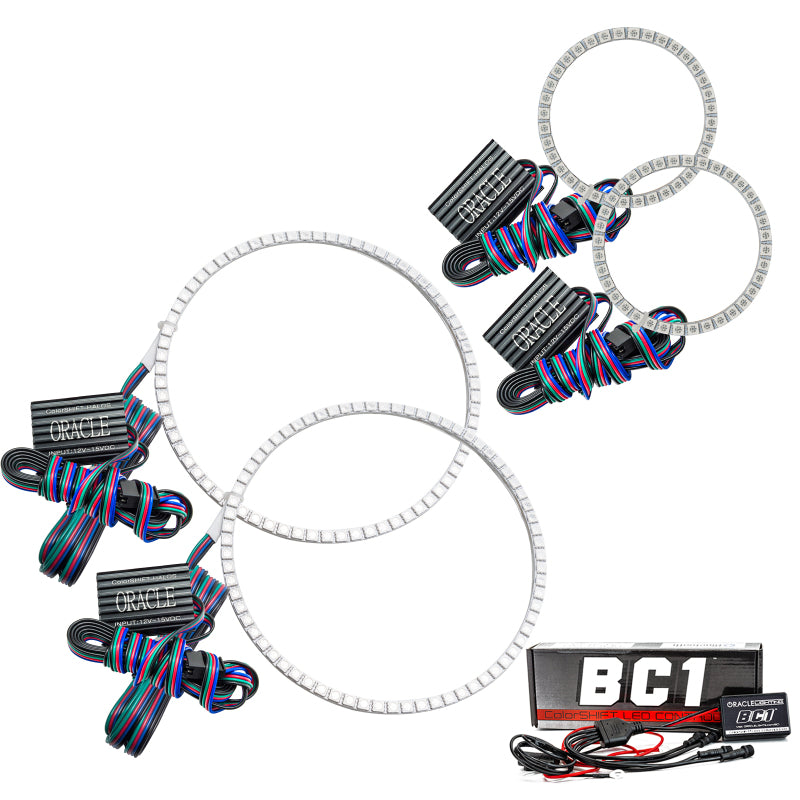 Oracle Volkswagen Golf GTI 98-04 Halo Kit - ColorSHIFT w/ BC1 Controller SEE WARRANTY - 2530-335