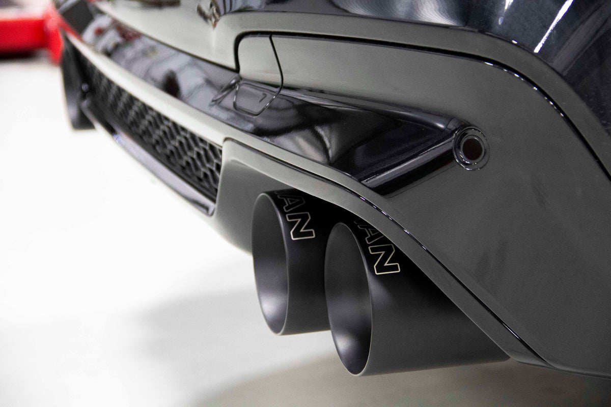 Dinan - Free Flow Axle-Back Exhaust - 2020-2025 BMW X3M/X4M - D660-0086-BLK