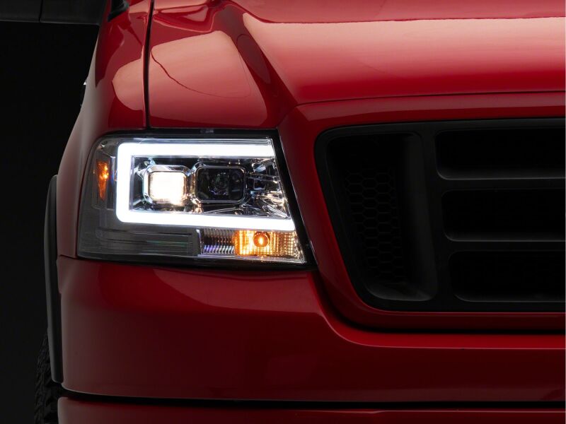 Raxiom 04-08 Ford F-150 Axial Series Projector Headlights- Chrome Housing- Clear Lens - T569353 - additional view 7