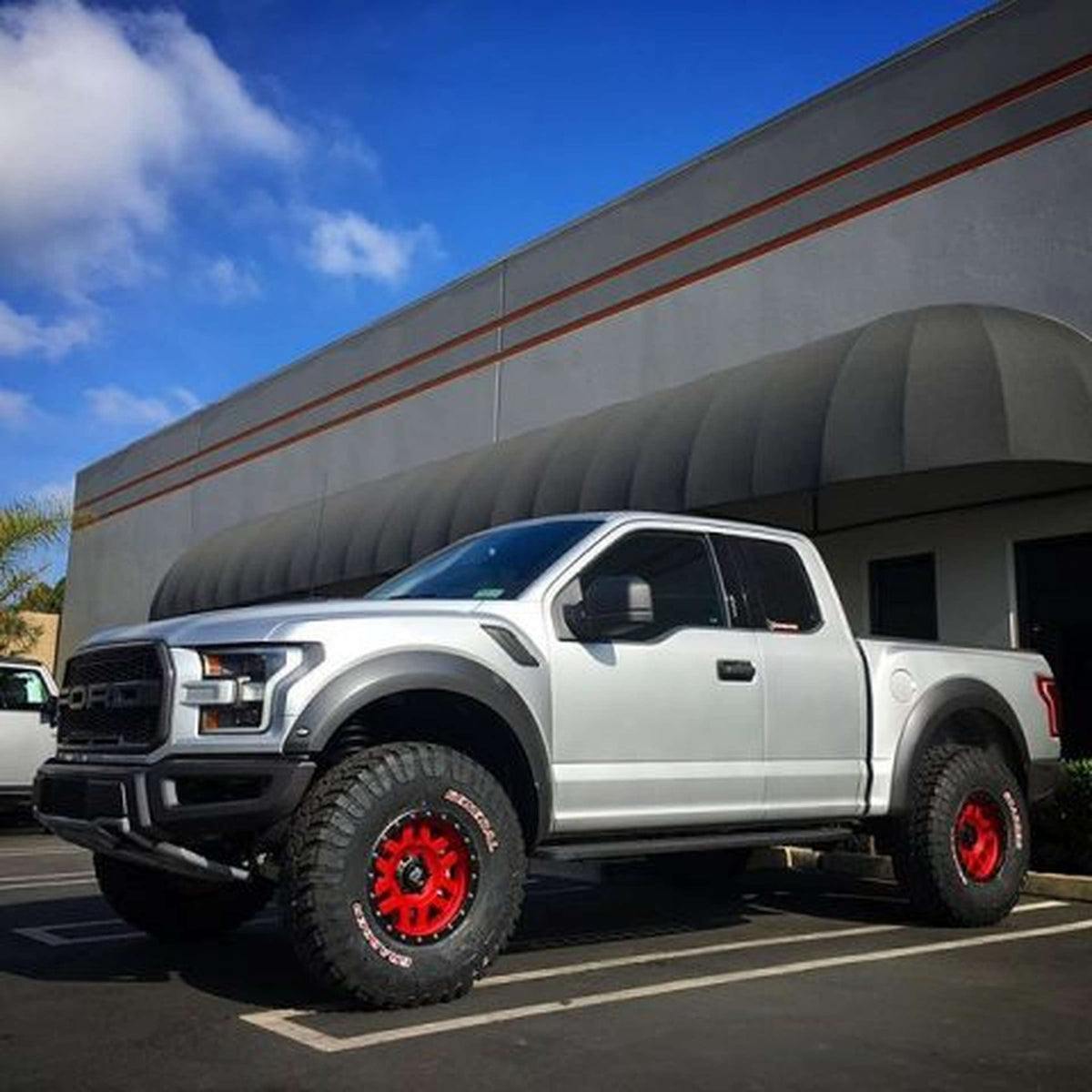 Camburg Ford Raptor 17-20 2.0in Spring Preload Spacer Kit (Red)