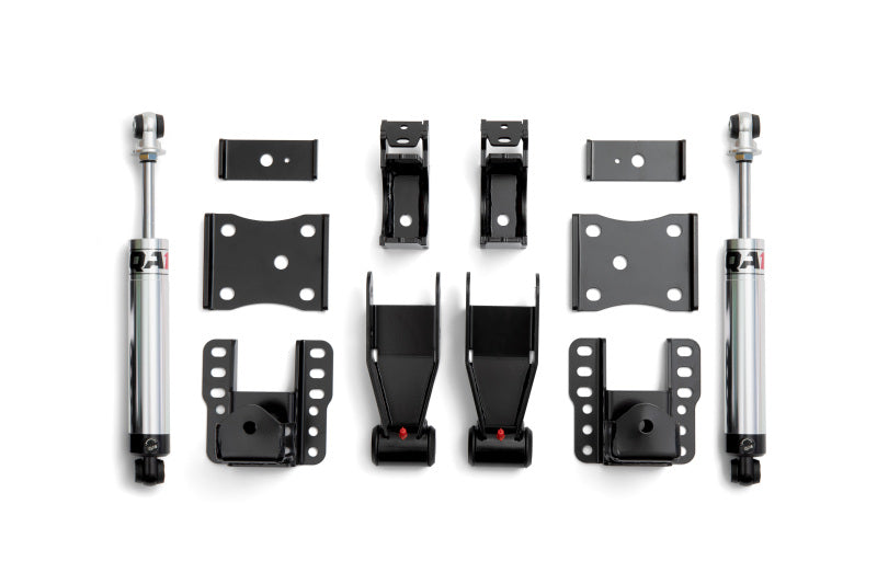 QA1 07-16 Chevrolet Silverado 4WD Lowering Kit w/ Spindles Single Adjustable 4in-6in - LK11-GMT04 for 2007-2016 Chevrolet Silverado 1500 - out of package 4
