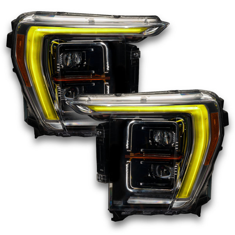 Oracle 21-23 Ford F-150 ColorSHIFT RGB+W Headlight DRL Upgrade Kit w/ BC1 Controller SEE WARRANTY - 1460-335