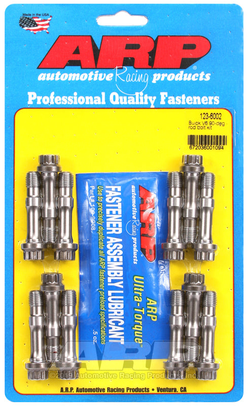 ARP Buick V6 Rod Bolt Kit - 123-6002