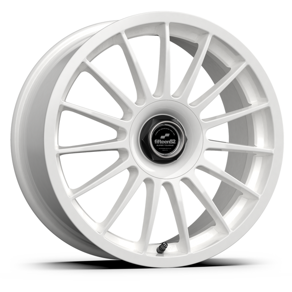 fifteen52 Podium 18x8.5 5x112/5x120 35mm ET 73.1mm Center Bore Rally White Wheel - STPRW-88551+35 by fifteen52