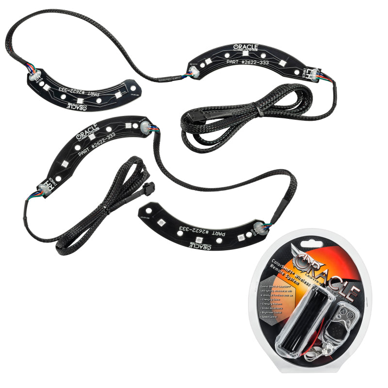 Oracle 14-15 Chevrolet Camaro RS Headlight DRL Upgrade Kit - ColorSHIFT SEE WARRANTY - 2622-330