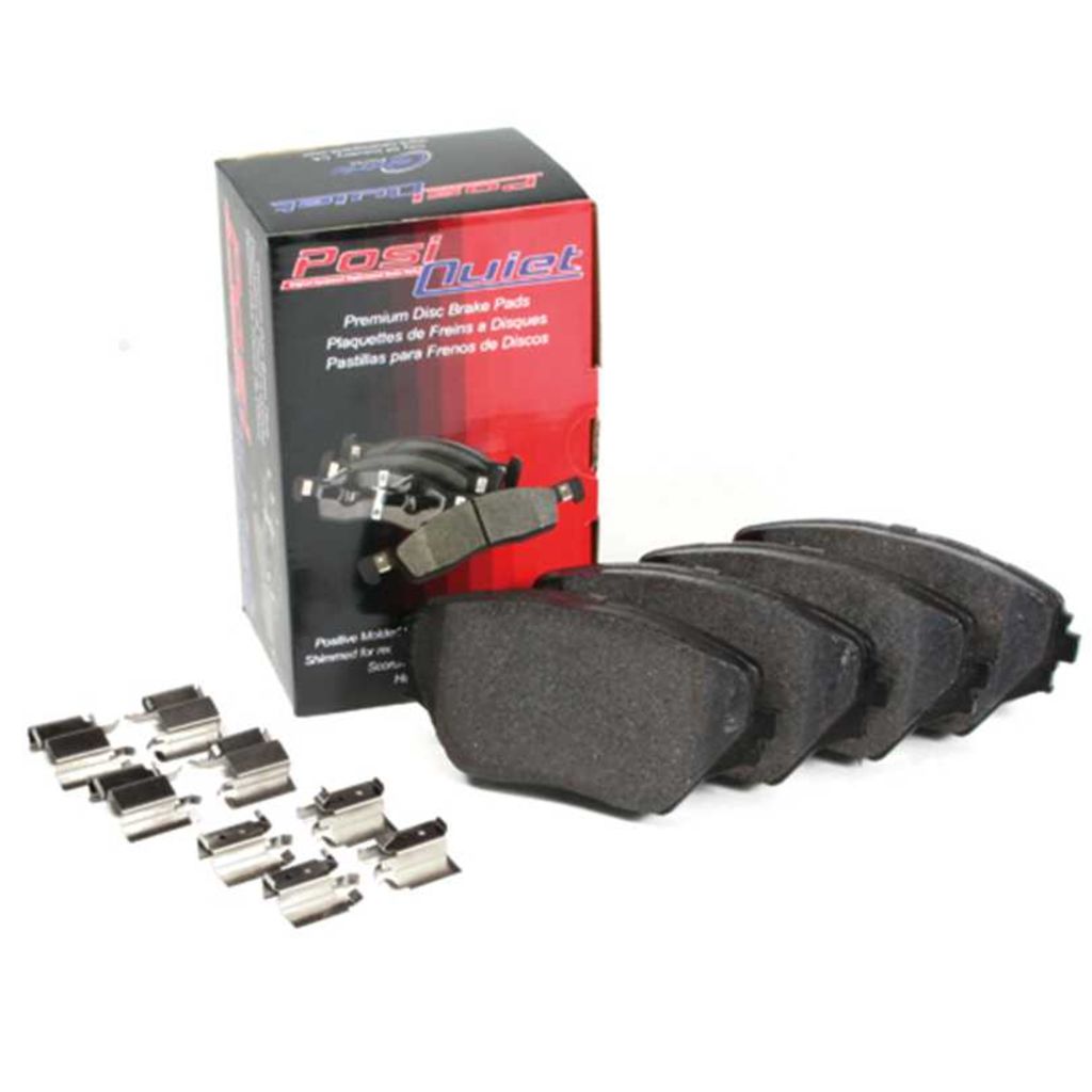 PosiQuiet 05-09 Subaru Legacy 2.5 GT Front Brake Pads - 106.10780 for 2005-2019 Subaru Legacy