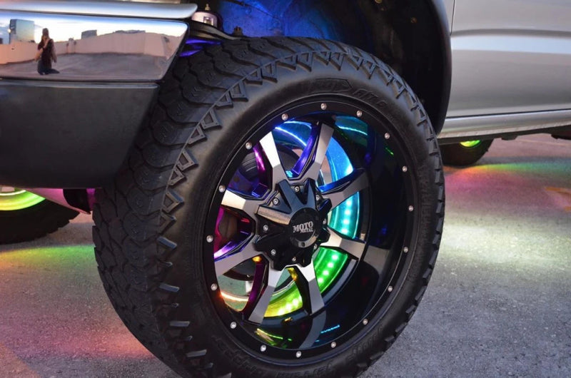 Oracle LED Illuminated Wheel Rings - ColorSHIFT Dynamic - ColorSHIFT - Dynamic SEE WARRANTY - 4215-332