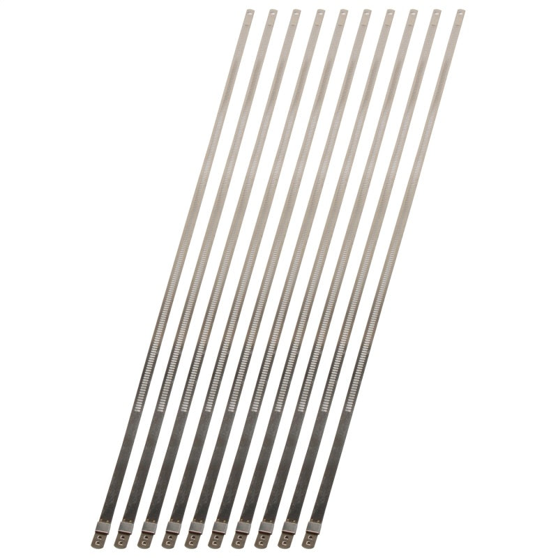 DEI Stainless Steel Positive Locking Tie 1/4in (7mm) x 20in - 10 per pack - 10210