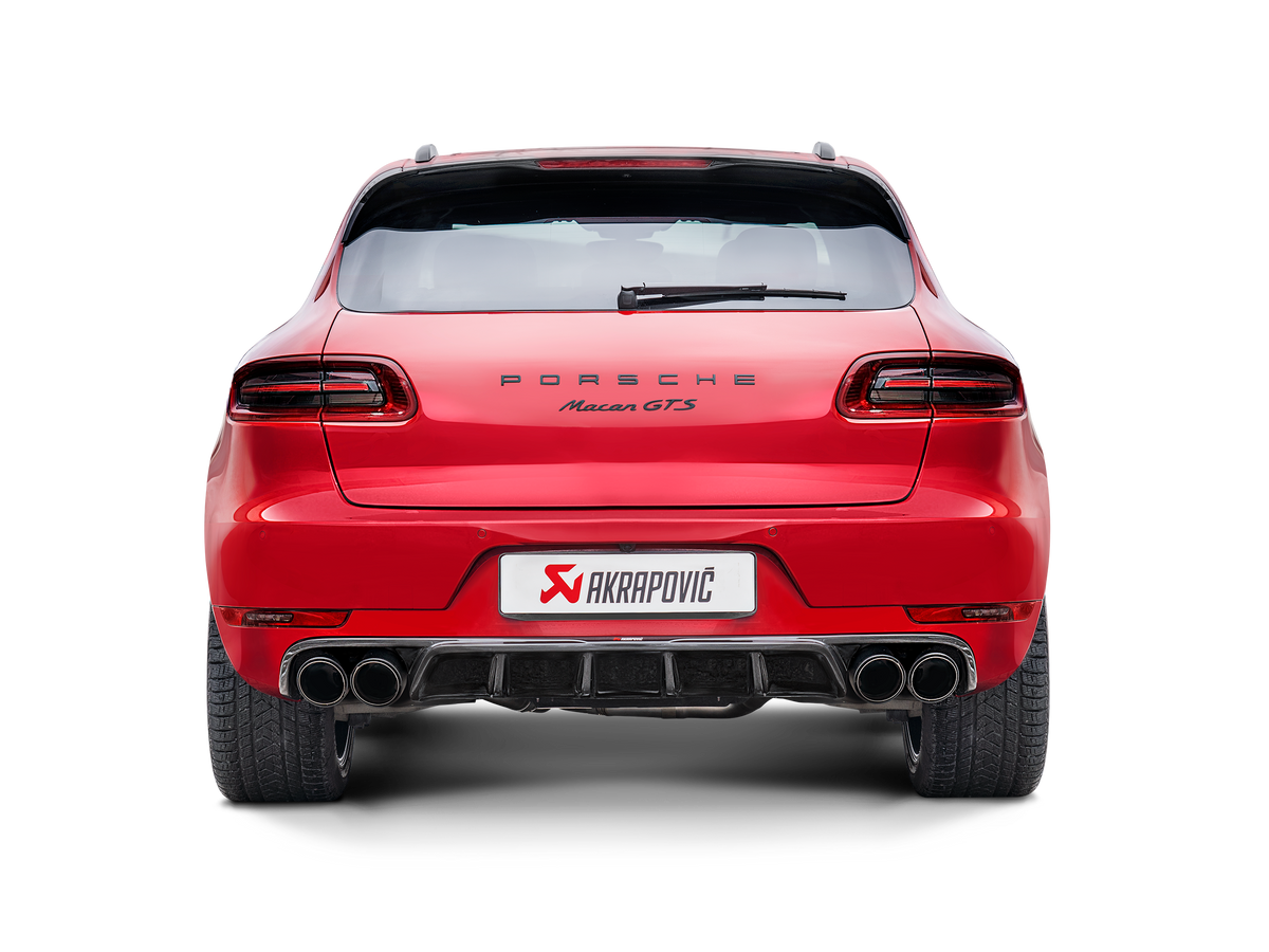 Akrapovic 2014 Porsche Macan Turbo (95B) Evolution Line Cat Back (Titanium) w/ Titanium Tips - S-PO/TI/7H