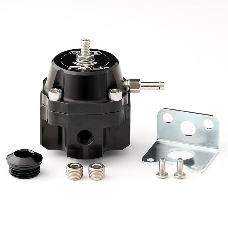 GFB FX-D Low Pressure Fuel Regulator w/8AN Ports - 8070-LP by Go Fast Bits - detail view