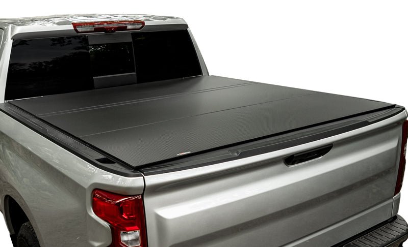 Access LOMAX 2024 Toyota Tacoma 5ft Bed Folding Hard Cover - Carbon Fiber - B5050119
