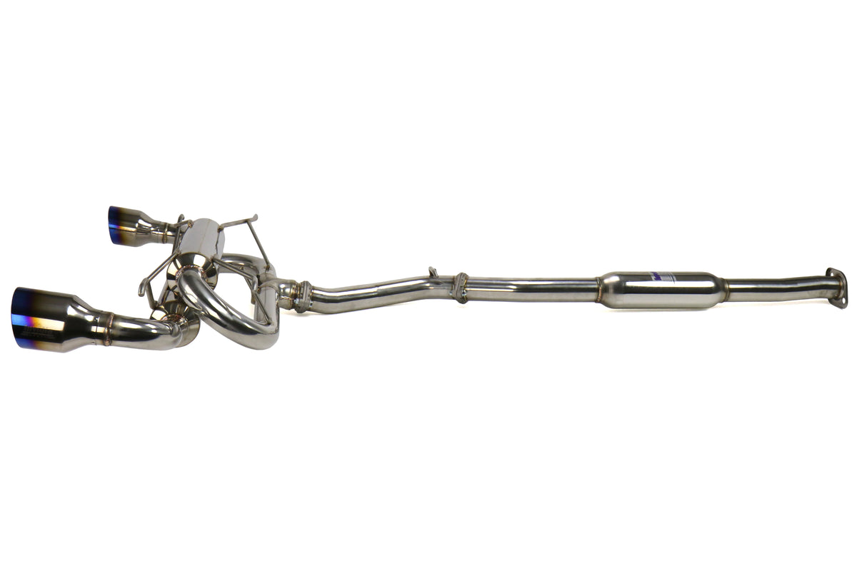 Invidia 12+ Subaru BR-Z/FR-S Gemini/R400 Single Layer Titanium Tip Cat-back Exhaust - HS12SST7GM1ST