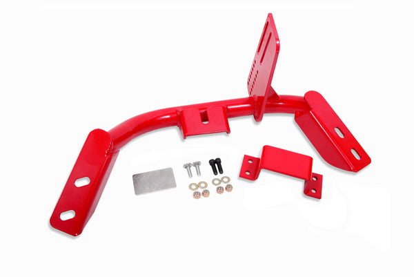 BMR 84-92 3rd Gen F-Body Torque Arm Relocation Crossmember T56 / M6 - Red - TCC016R by BMR Suspension