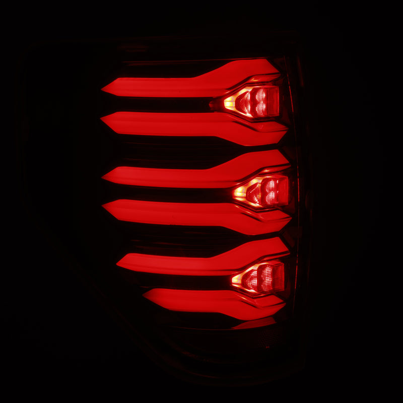 AlphaRex 09-14 Ford F150 LUXX LED Tailights - AlphaBlack Housing - 653080