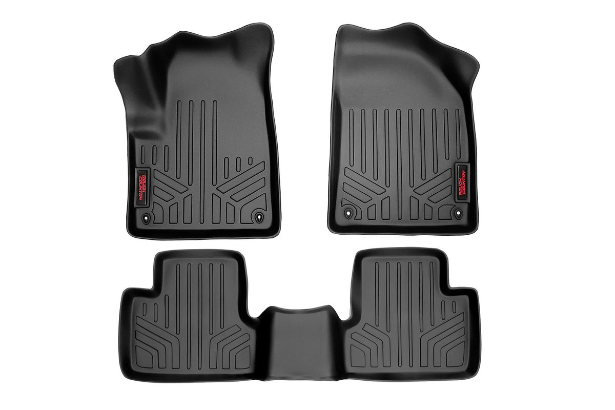 Floor Mats | FR &amp; RR | Jeep Cherokee KL 2WD/4WD (2014-2023)