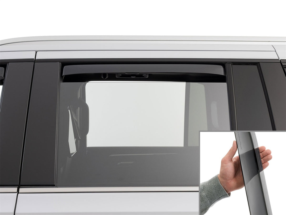 Weathertech - Side Window Deflector - Rear Dark Tint 21-26 Cadillac Escalade / 21-26 Chevrolet Suburban / 21-26 GMC Yuko