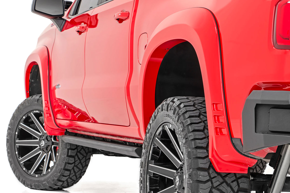Rough Country - Fender Flares - SF1 - GXD Sterling Grey Metallic - Chevy Silverado 1500 (19-25) - F-C319201A-GXD for 2019-202