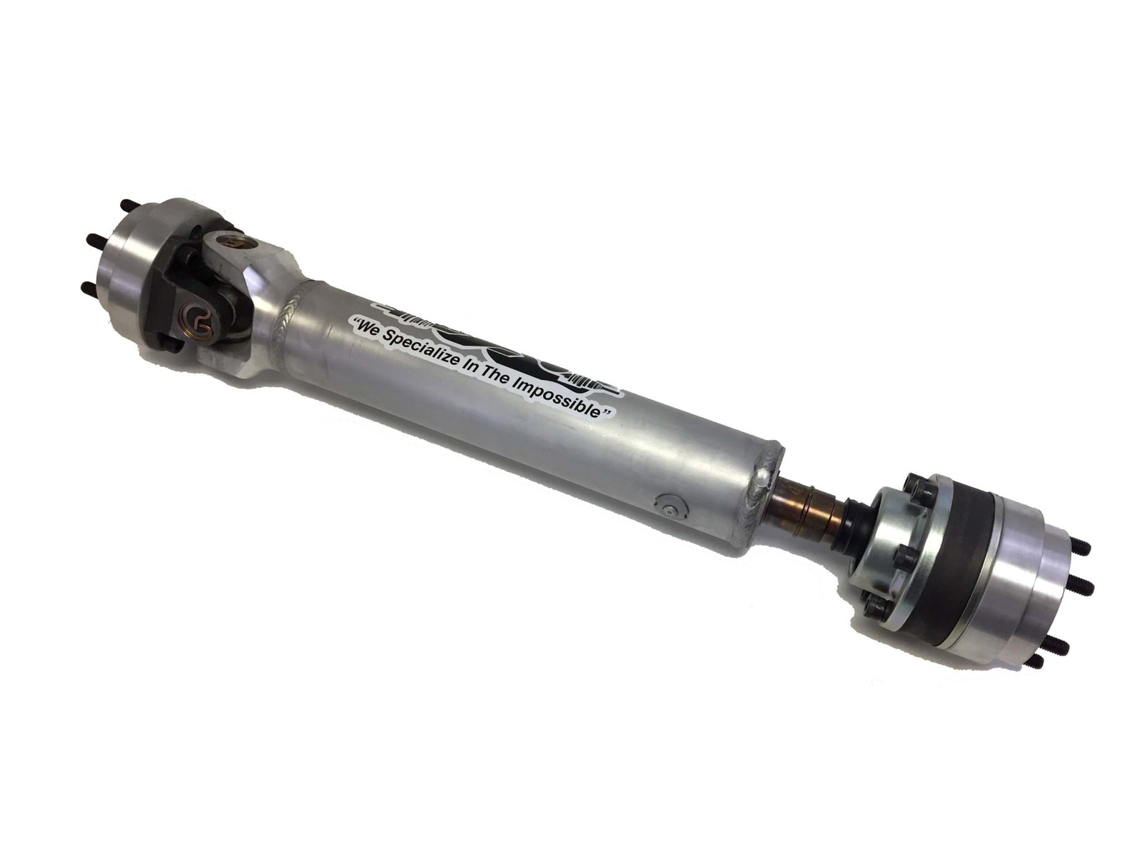 DSS 18+ Jeep Trackhawk WK2 3in Alum 1-Piece Front Shaft FLANGE MEASUREMENT REQ CHSH-WK2-6A - 610304